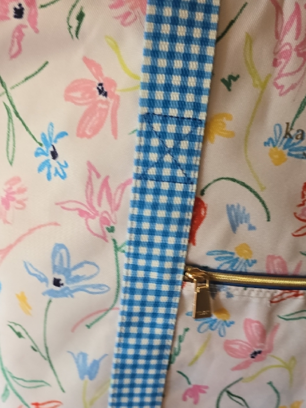 Kate Spade Large Capacity Insulated Cooler Tote Bag, Soft Sided Portable Beach - Picture 5 of 10